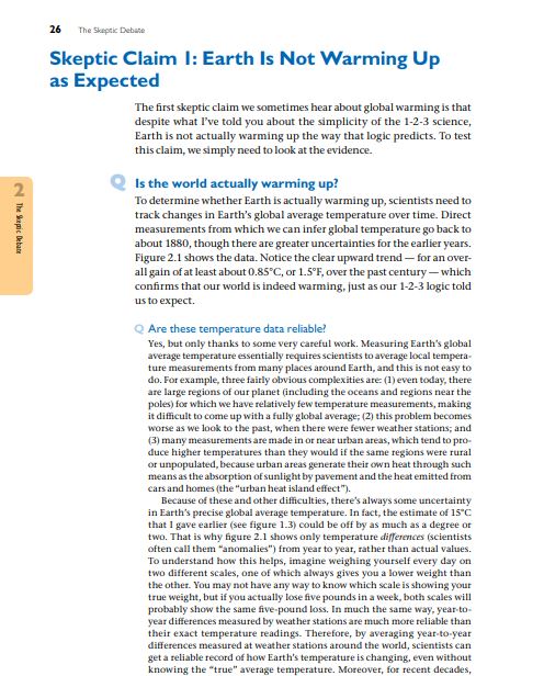 example of outline about global warming